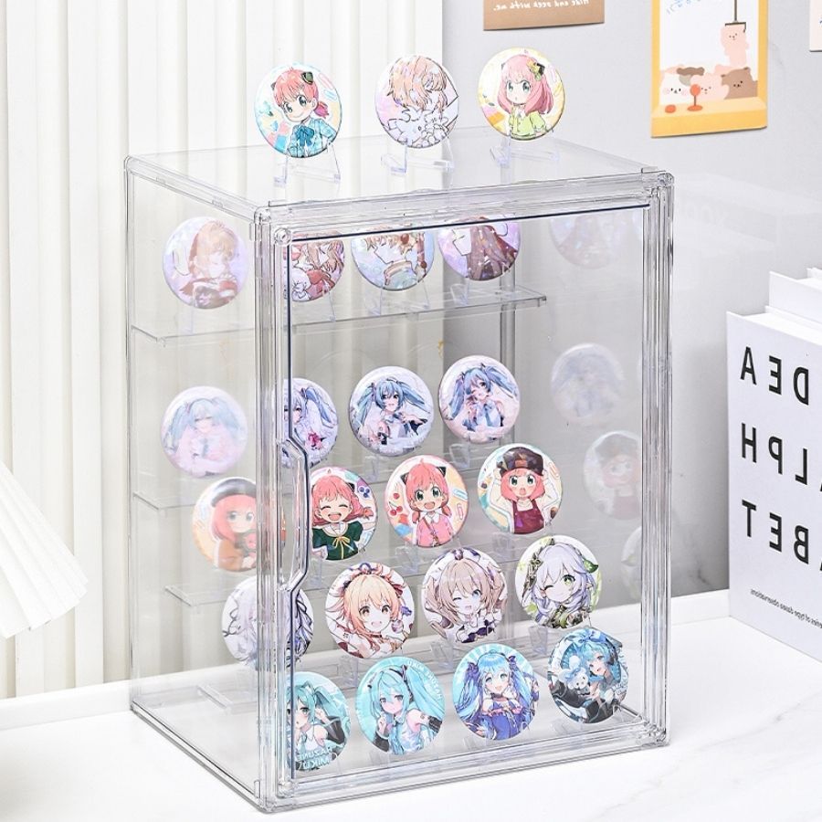 Hộp Trưng Bày Lưu Trữ Mô Hình ENODA HOME, Hộp Mica Trong Suốt Bảo Quản Đồ Chơi HTS026