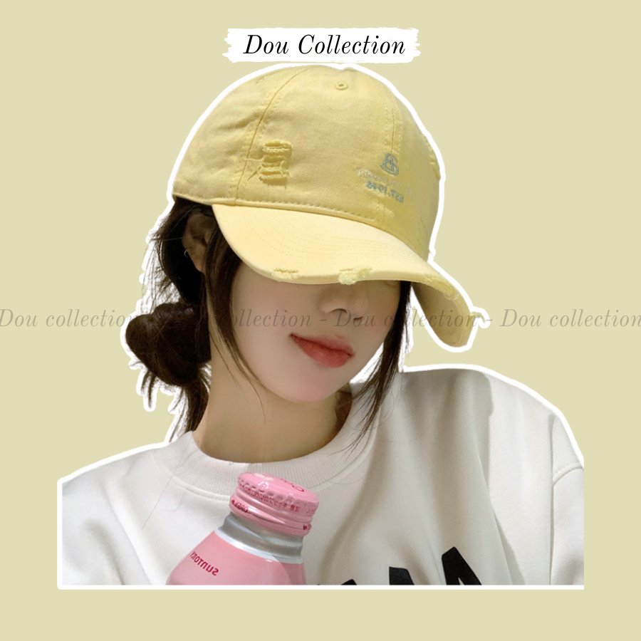 Mũ Lưỡi Trai Unisex, Nón Bucket, Mũ Nồi Chống Nắng Tone Vàng Dễ Thương Phong Cách Hàn Quốc Thời Trang Hè - Mã THM03