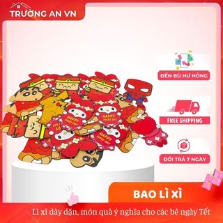 [Hàng Loại 1] COMBO 20 Bao Lì Xì Tết Hàng Loại 1 Chọn Mẫu Giá Rẻ Cute - Trường An VN