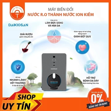 Máy Biến Đổi ION Kiềm Tươi Từ Nước RO DAIKIOSAN DN068 Cho Các Loại Máy Lọc Nước RO