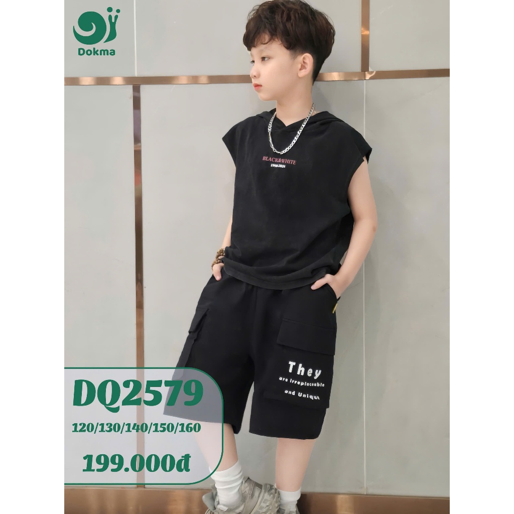 (30-45kg) Quần Túi Hộp BT Chất Kaki Dokma DQ2579 DQ2581 DQ2582