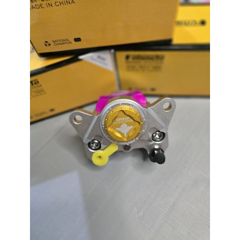 Heo 2 pis CNC Cá Mập FoLamdo gắn xe điện, xe máy hàng chính hãng