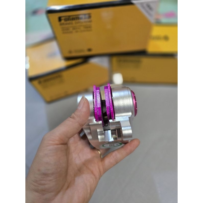Heo 2 pis CNC Cá Mập FoLamdo gắn xe điện, xe máy hàng chính hãng