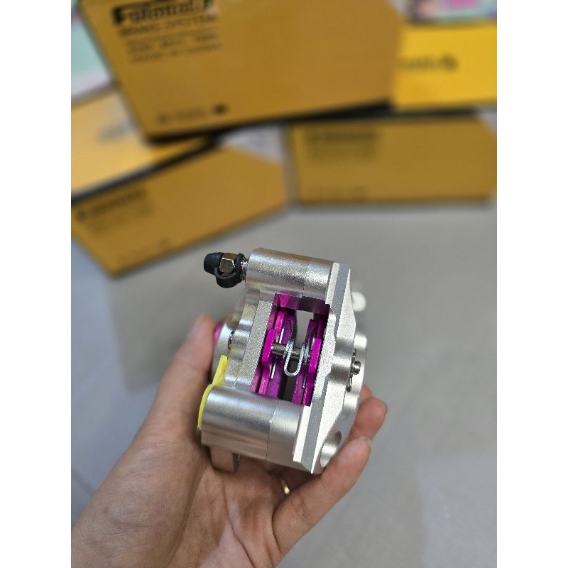 Heo 2 pis CNC Cá Mập FoLamdo gắn xe điện, xe máy hàng chính hãng
