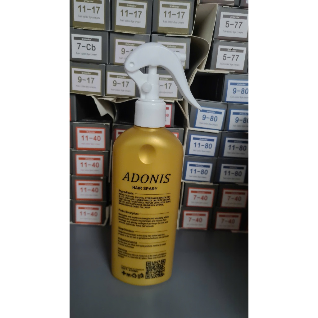 Xịt Dưỡng Tóc Collagen ADONIS Hương Nước Hoa | Made in PRC | 250ml