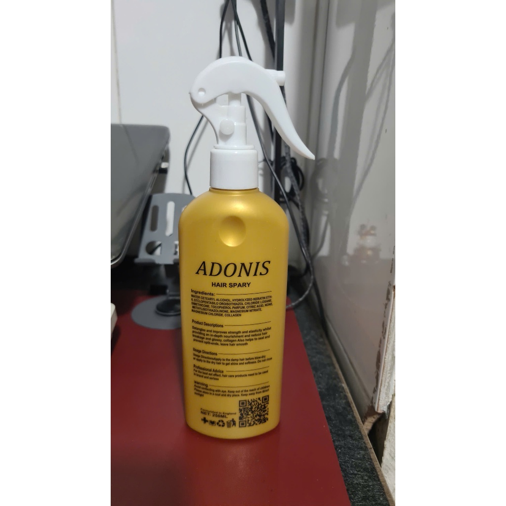 Xịt Dưỡng Tóc Collagen ADONIS Hương Nước Hoa | Made in PRC | 250ml