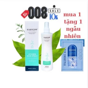 Xịt Dưỡng Tóc Dạng Sữa Easycos Vitamin | Made in China | 305ml