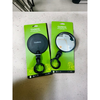 Gương Chiếu Hậu CADENA -M dành cho Xe Đạp lắp đặt dễ dàbg chắc chắn an toàn khi quan sát phía sau trong khi đạp Xe