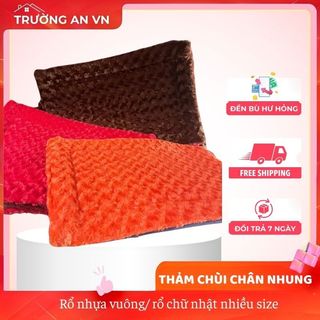 Thảm Chùi Chân Bằng Nhung Size Lớn Dùng Cho Phòng Ngủ, Phòng Khách - Trường An VN