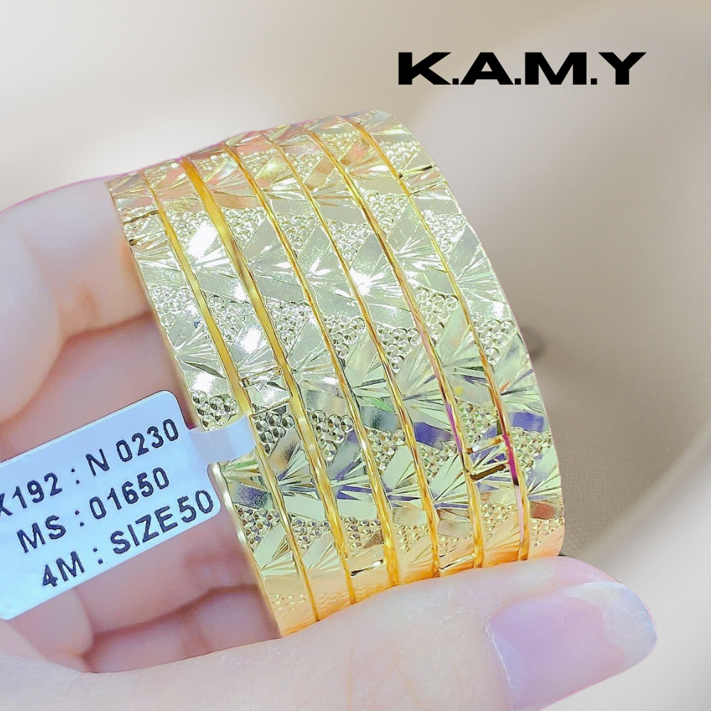 Bộ Ximen 7 Chiếc Hoa Văn Chạm Khắc – Phong Cách Trẻ Trung, Sang Trọng Trang sức KAMY