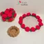Lót ly bó hoa hồng, tulip handmade len cotton milk trang trí bàn siêu thấm dễ thương