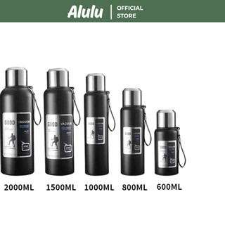 Bình Giữ Nhiệt,dung Tích 2000ml/1500ml Lõi Thép Không Gỉ 316 Giữ Nhiệt 15-24h -kho Sỉ Gia Dụng Alulu