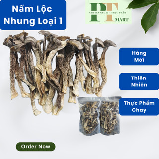 100g Nấm Lộc Nhung loại 1. Khô, Giòn, Thơm Ngon Bổ Dưỡng. Thích hợp Ăn Chay, Hầm Canh.