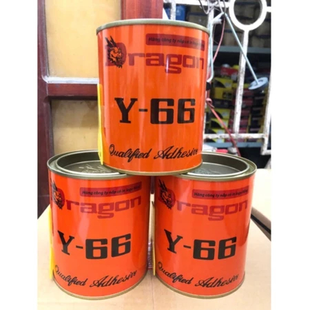 Keo con chó X66 Y66, keo dán đa năng dán giày dép, thảm nỉ, đồ gỗ, keo rồng vàng Y66 siêu dính