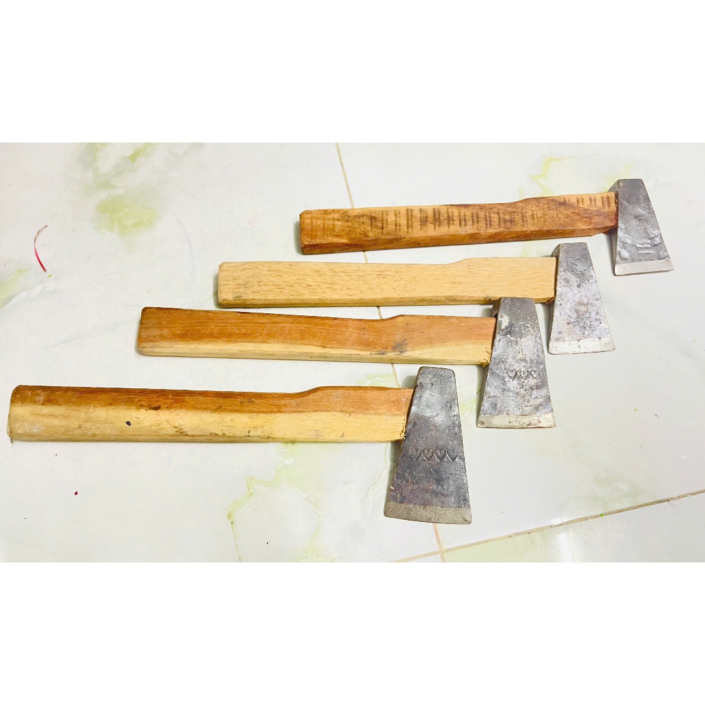 Búa đẻo, rìu, rựa cán gỗ nhiều kích cỡ | Shopee Việt Nam