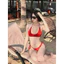 Bikini 2 mảnh chữ u đi biển quần ship nhỏ khoe dáng ( che tên)
