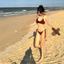 Bikini 2 mảnh chữ u đi biển quần ship nhỏ khoe dáng ( che tên)