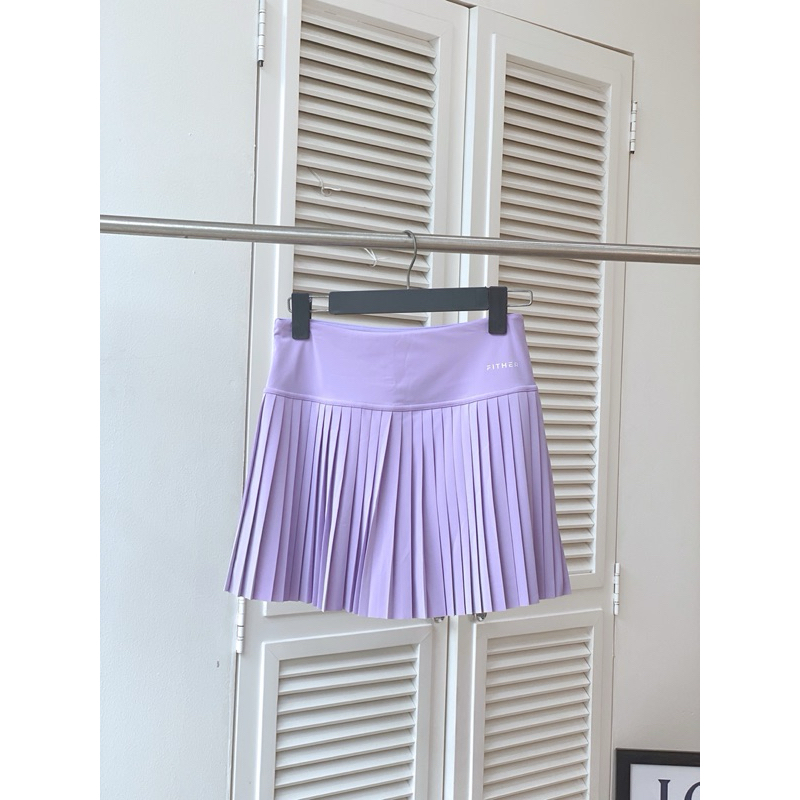 Chân váy thể thao Fit Her ngắn xếp ly nhỏ Mira Active Skirt kèm quần bảo hộ