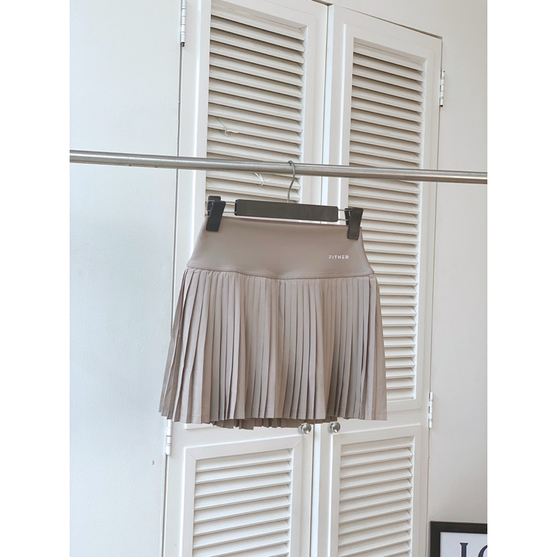 Chân váy thể thao Fit Her ngắn xếp ly nhỏ Mira Active Skirt kèm quần bảo hộ
