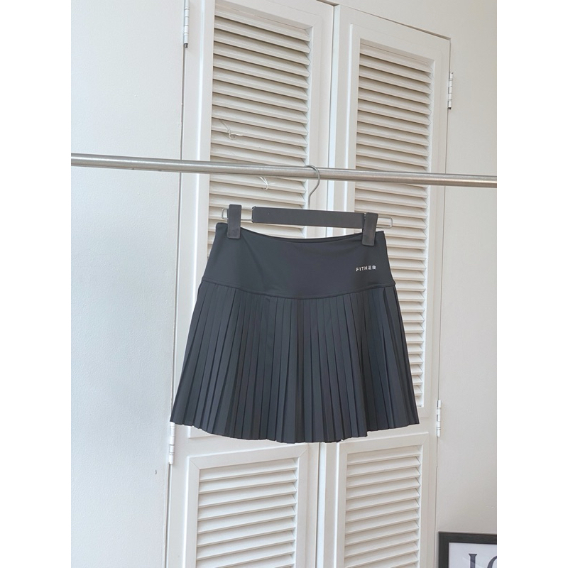 Chân váy thể thao Fit Her ngắn xếp ly nhỏ Mira Active Skirt kèm quần bảo hộ