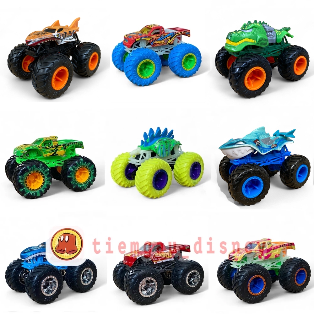 Xe mô hình Hot Wheels Monster Trucks 1:64 Chính hãng Mattel