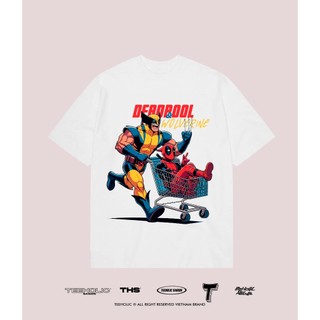 Áo Thun Nam Nữ TEEHOLIC Deadpool & Wolverin Cotton Dày Dặn - THSI91