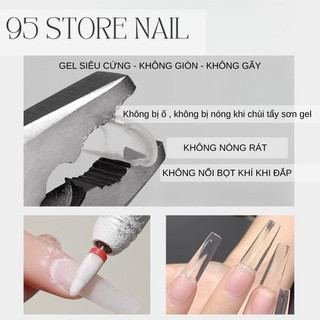 Gel đắp móng ANNIES - gel làm dual form cao cấp không bị nóng móng , gel siêu cứng không gãy giòn hũ 15g