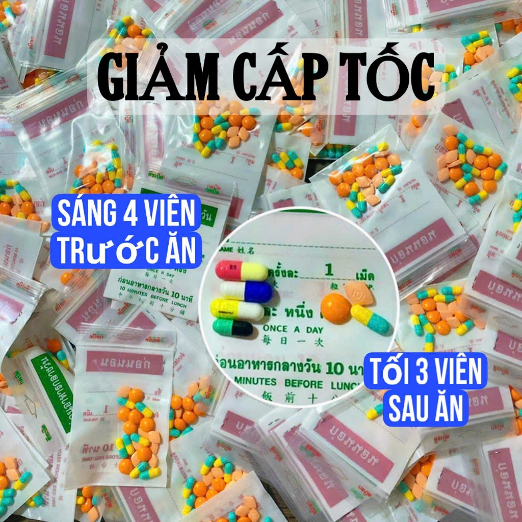 Giảm Cân Câp Tốc Vip 7 Yanhee Plus Thái Lan giảm ngay 7-9kg