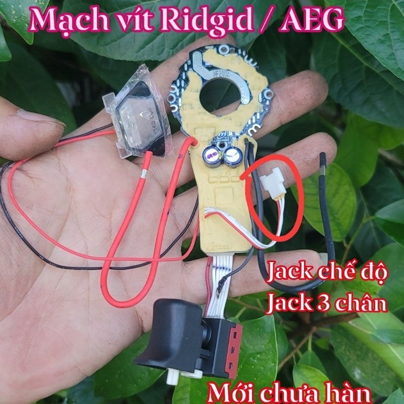 mạch máy vít Ridgid R86037 R86038, mạch máy vít AEG, mạch máy bắn vít ...