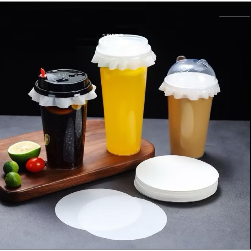 Giấy chống tràn ly trà sữa chất lượng cao size 13cm - Thương hiệu cao cấp