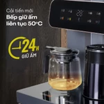 Cây nước Bàn pha Trà, Cafe nóng lạnh FUJIHOME, cây nước nóng lạnh bình hút âm điều khiển từ xa tuỳ chọn nhiệt độ đồ uống — ảnh 6