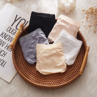 Combo 3 Quần lót nữ đúc su lụa mỏng nhẹ viền ren quyến rũ đáy may ngăn mùi mềm mát King Shop L-369