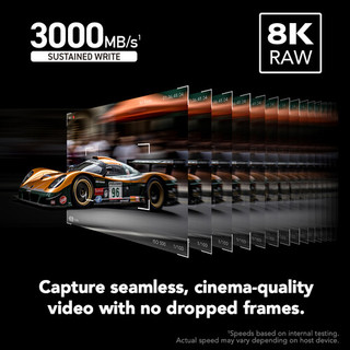 Thẻ nhớ CFexpress Type B 4.0 Lexar Gold 512GB/ 1TB, quay video RAW 8K, tốc độ đọc 3600Mb/s, BH 5 năm