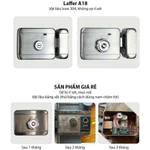 Khoá cổng vân tay Laffer A18 - Chống nước IP68, Vân tay siêu nhạy, Lưu trữ 100 vân tay, Thân khoá inox 304, BH 24th — ảnh 2