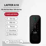 Khoá cổng vân tay Laffer A18 - Chống nước IP68, Vân tay siêu nhạy, Lưu trữ 100 vân tay, Thân khoá inox 304, BH 24th — ảnh 3