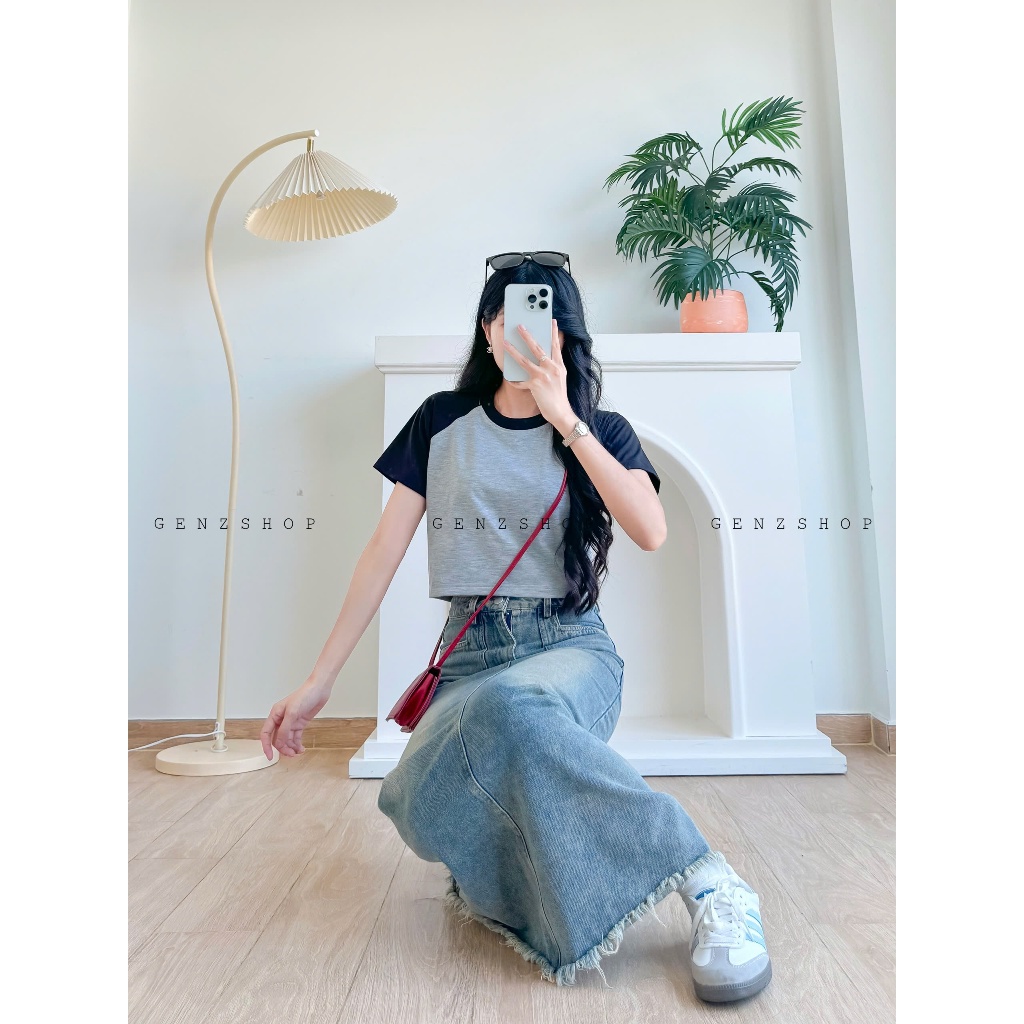 ÁO THUN CROPTOP TRƠN NHIỀU MÀU  DỄ PHỐI ĐỒ CHẤT LIỆU COTTON MỀM MỊN THOÁNG MÁT PHÙ HỢP CHO NGÀY HÈ NĂNG ĐỘNG Cổ Tròn  BS