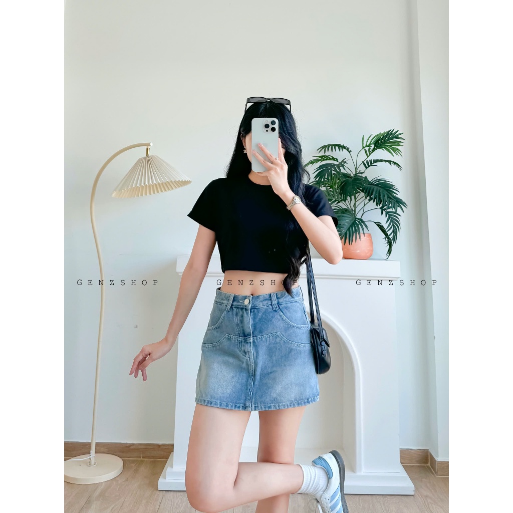ÁO THUN CROPTOP TRƠN NHIỀU MÀU  DỄ PHỐI ĐỒ CHẤT LIỆU COTTON MỀM MỊN THOÁNG MÁT PHÙ HỢP CHO NGÀY HÈ NĂNG ĐỘNG Cổ Tròn  BS