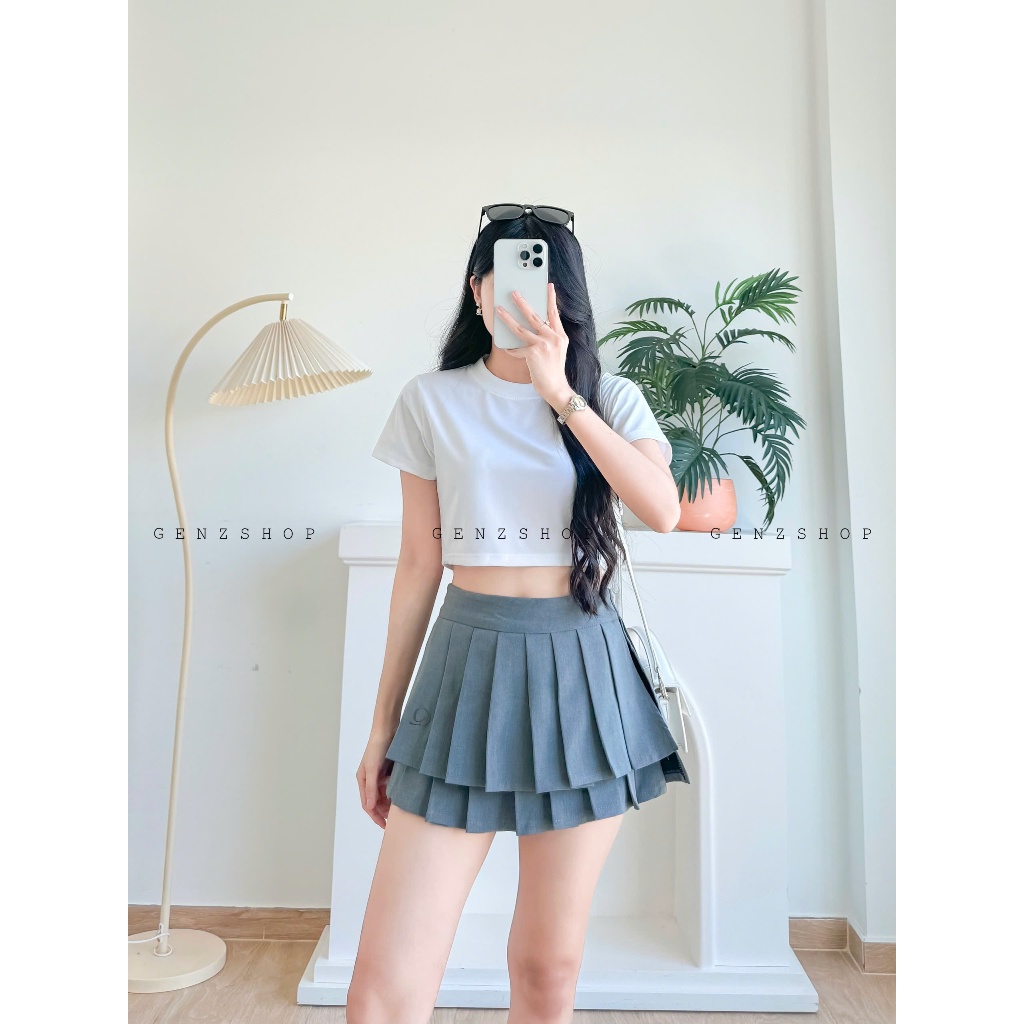 ÁO THUN CROPTOP TRƠN NHIỀU MÀU  DỄ PHỐI ĐỒ CHẤT LIỆU COTTON MỀM MỊN THOÁNG MÁT PHÙ HỢP CHO NGÀY HÈ NĂNG ĐỘNG Cổ Tròn  BS