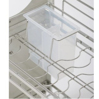 Giá bát nâng hạ inox 304 💥 THẾ HỆ MỚI 💥 kệ đựng đồ nhà bếp thông minh có thế chỉnh độ cao thấp với hộp số chống kẹt