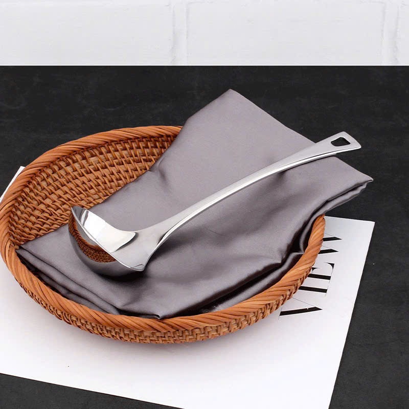 Muôi Canh KINSGEM by Chockmen Inox 18/10 Cao Cấp Vá Múc Canh Thìa Phở Muôi Bàn Ăn
