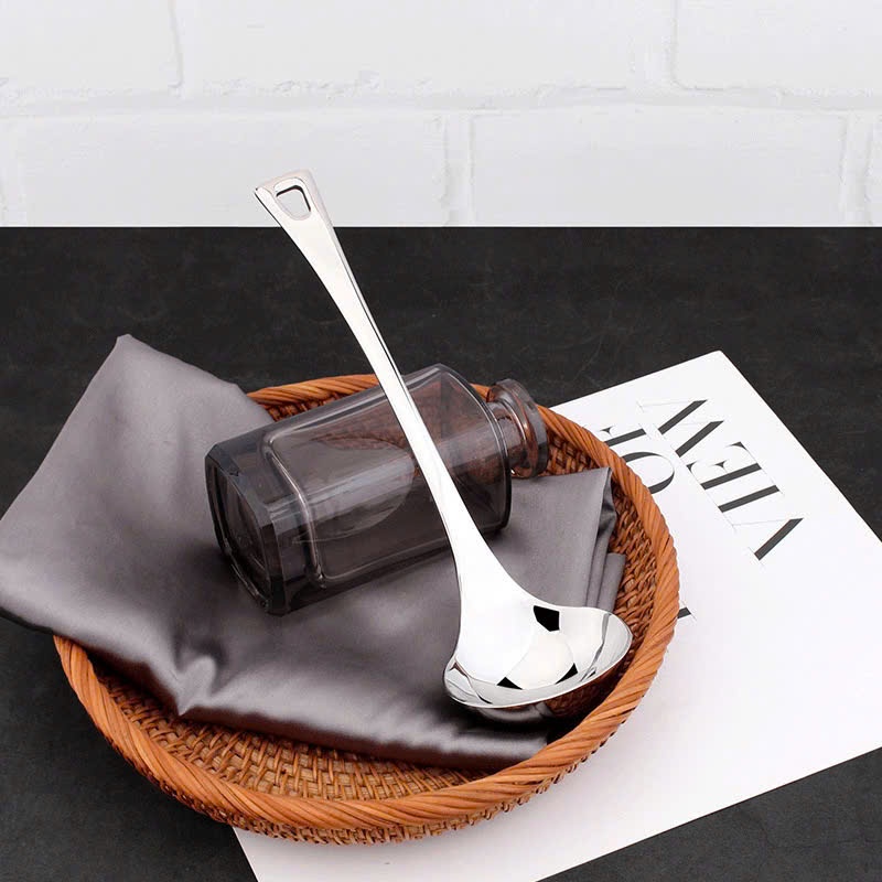 Muôi Canh KINSGEM by Chockmen Inox 18/10 Cao Cấp Vá Múc Canh Thìa Phở Muôi Bàn Ăn