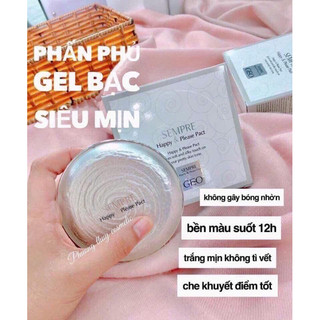 Phấn Phủ Siêu Mịn Hàn Quốc [Hàng Auth] - Geo Sempre Happy & Please Pact