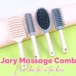 [Màu Ngẫu Nhiên] Lược Chải Tóc Jary Massage Comb Cao Cấp (1 Cái)