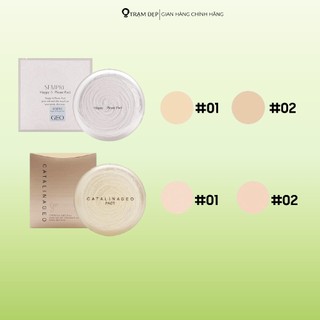 Phấn Phủ Dạng Nén Geo Lamy Sempre Happy & Please Pact (22g)