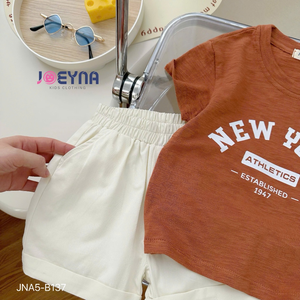 Set bộ cộc Joeyna B137 new york 1947 cho bé