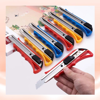 Dao Rọc Giấy Đa Năng – Cắt Giấy, Bao Bì, Thủ Công, Lưỡi Dao Sắc Bén, Cắt Mịn Đường Thẳng
