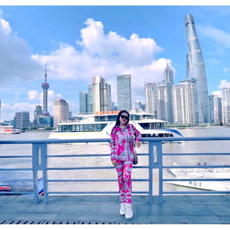 Set áo sơ mi & quần leggings Versace nhiều màu