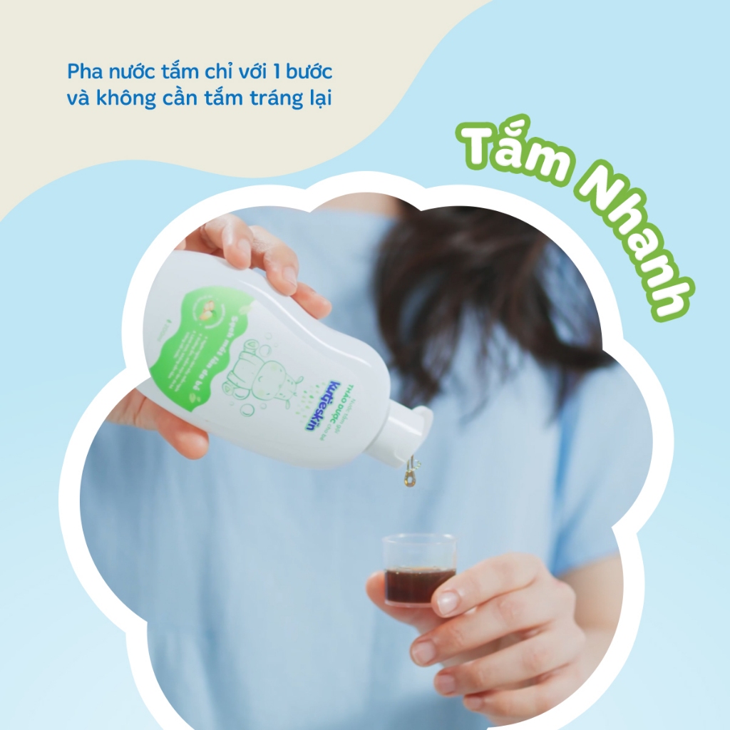 Ảnh Combo 2 Nước tắm gội thảo dược cho bé kutieskin 200ml - STK01-2 3