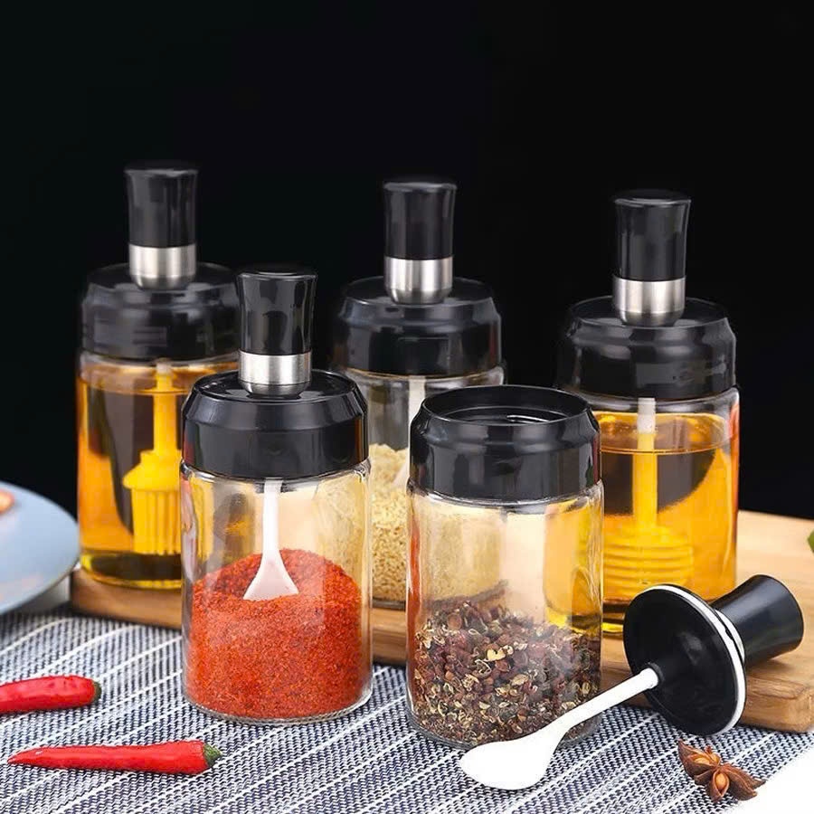 ọ Đựng Gia Vị Siêu Tiện Lợi Kèm Thìa – Thiết kế hiện đại, tiện ích vượt trội, phù hợp với phong cách sống của bạn