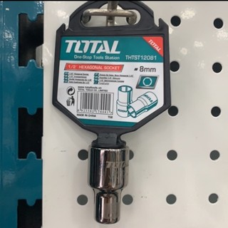 ĐỒ NGHỀ TOTAL Đầu tiếp 1/2 inch Mạ Niken Đen Size Từ 8MM - 32MM